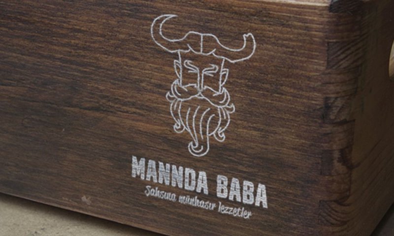 Logo Çalışması - Manda Baba Logo Tasarımı